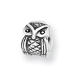 Sterling Silver Reflections Kids Owl Clip Bead