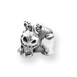 Sterling Silver Reflections Kids Hippo Bead