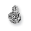 Sterling Silver Reflections Snowman Bead