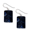 Sterling Silver Blue Lepidolite Earrings