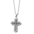 Sterling Silver Eternal Perspective 18" Cross Necklace