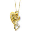 Sterling Silver & Gold-plated Angel Of Protection 18" Necklace