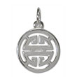 Sterling Silver "Sho" Kanji Chinese Symbol Charm