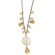 Gold-tone Light Colorado Crystal 16" With Extension Necklace