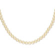 Gold-tone Cultura Glass Pearl 30" Necklace