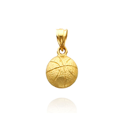 14k Yellow Gold Casted Large Polished Number 4 Charm